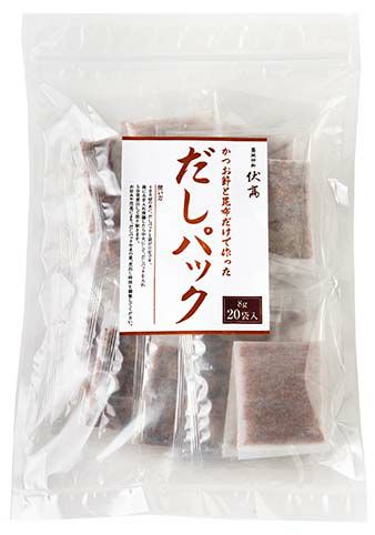 だしパックの通販、販売 鰹節と昆布だけで製造 築地 伏高